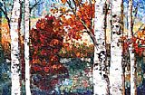 Autumn Canvas Paintings - Colours of Autumn